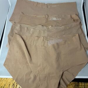 Victoria's Secret Hipster Seamless Panties L, XL plus bonus Lucky Brand briefs